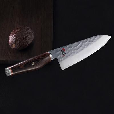 ふるさと納税 関市 MIYABI ミヤビ 6000MCT 三徳包丁 180mm 日本製 多層鋼 槌目 包丁 |  | 02