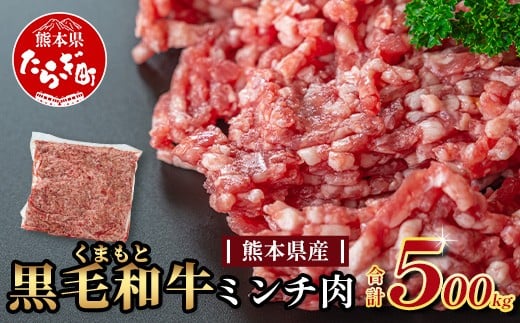 
            熊本県産 黒毛和牛 ミンチ500g  本場 熊本県 黒毛 和牛 国産 牛肉 ミンチ肉 挽肉 ひき肉挽き肉 ブランド 牛 肉 上質 ハンバーグ 5000円 113-0544
          