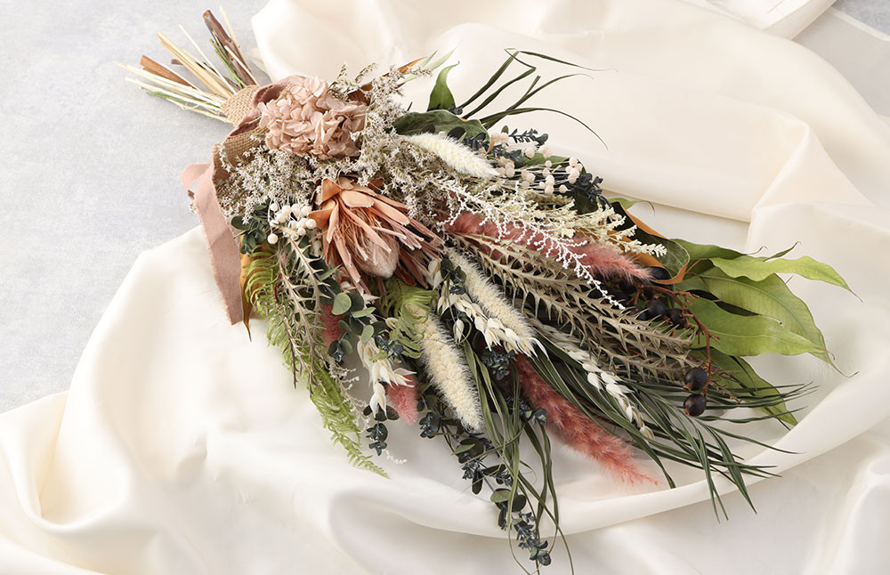 ドライフラワー スワッグ  Mサイズ 1個 