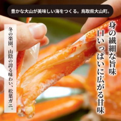 ふるさと納税 智頭町 【11月中旬以降順次発送】[冷凍]訳あり松葉ガニ約2kg詰め合わせ　 OM-13-1 |  | 01