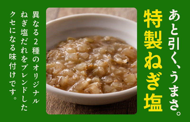 【定期便】ねぎ塩 牛たん 500g 全4回【毎月配送コース 牛タン 牛肉 焼肉用 薄切り 訳あり サイズ不揃い】 099Z457