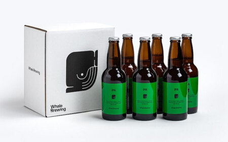 Whale Brewing IPA 6本セット / 玄界灘クラフトビール 呼子クラフトビール 呼子の地ビール / 佐賀県 / WhaleBrewing呼子クラフトビール醸造所[41ABAF003]
