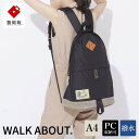 【ふるさと納税】豊岡鞄 WALK ABOUT WOODS Nao 18L ブラック / おしゃれ バッグ カバン かばん リュック