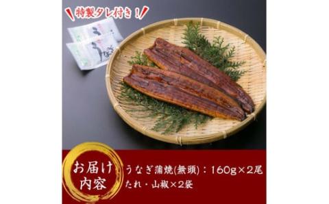 【土用の丑の日対応6/30入金まで】鹿児島県大隅産うなぎ蒲焼 計320ｇ 国産 本格 うなぎ 鰻 蒲焼（鹿児島）