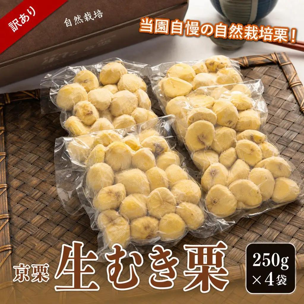 訳あり 栗 1kg 生むき栗 11月発送 ［BSAR013］