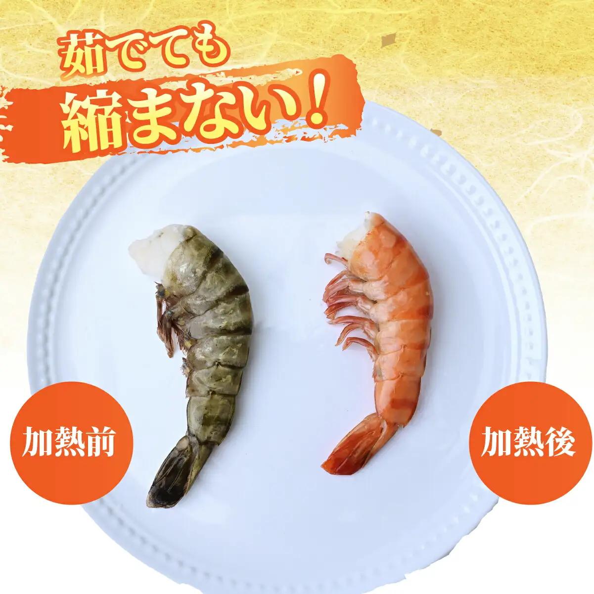 ブラックタイガー海老 魚兵水産こだわり 10尾5パック | エビ えび 茨城県ひたちなか市