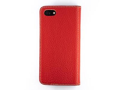 maf pinto アイフォーンケース 本革 日本製 (iPhone SE 第2世代 ／ 8 ／ 7, ) ADRIA LINE 【 フレッシュレッド】