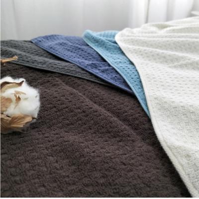 ふるさと納税 和歌山市 ふんわりワッフル　タオルケット　Sサイズ(145×190cm)アイボリー  OH-5774-IV |  | 01