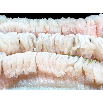 竹中水産の八幡浜発!「骨切り鱧・600g以上」【D22−206】【配送不可地域：離島】【1052348】