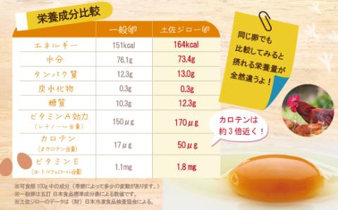 濃厚でコクのある味わい！のびのび育った土佐ジローの自然卵20個（10個入り×2パック）R5-1010