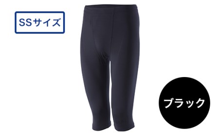 I4-25AA【カラー：ブラック サイズ：SS】リカバリーウェア A.A.TH/ セミロングタイツ（品番：AAP99513）