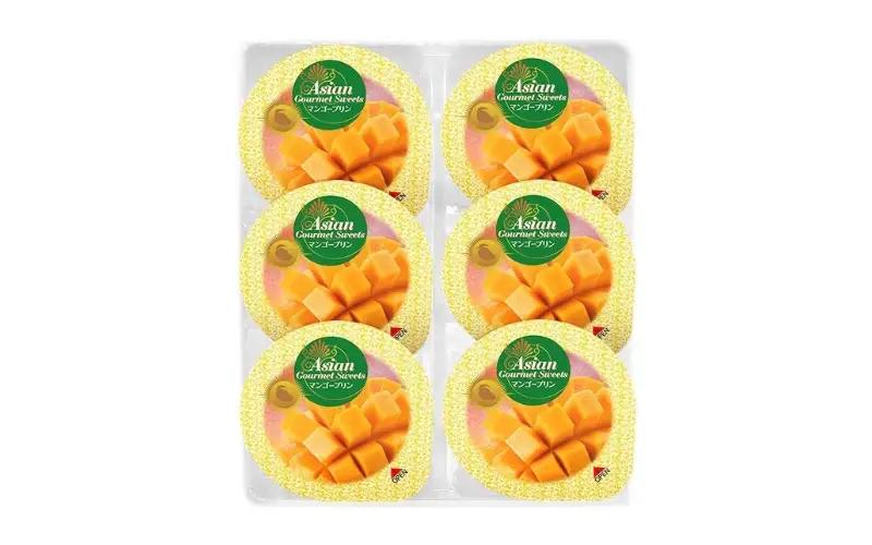 金澤兼六製菓6個マンゴープリンBOX（1箱6個入り×20箱）【cntr0012】