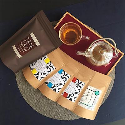 ふるさと納税 小山市 発芽ハトムギ茶10包&ハーブティーセット(レモングラス・ミント・アップルシナモン・くわ茶　各6包入) |  | 01