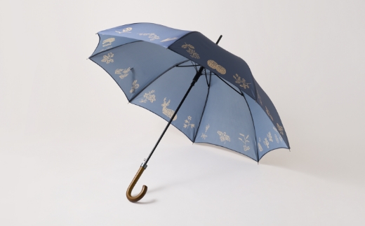 [磯 優子 / Yuko Iso] オリジナルデザイン ジャンプ傘（60cm）×1本 | オリジナル デザイン おしゃれ かわいい シンプル レディース 通勤 通学 北海道 釧路町 釧路超 特産品 b