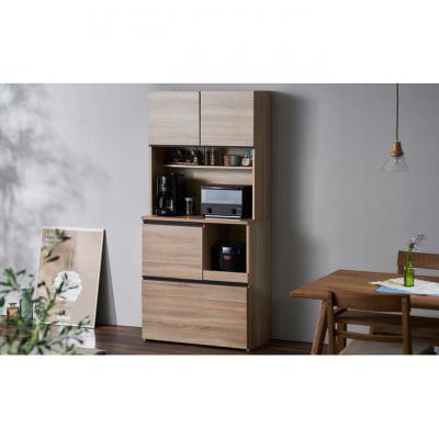 ふるさと納税 大河原町 キッチンキャビネット KCB-790 ライトナチュラル アイリスオーヤマ[53750684] |  | 02