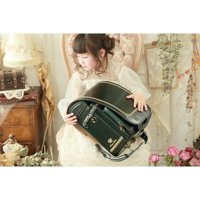 ふるさと納税 宇治市 京都ランドセル工房　プリンセスドリーム・アンティーク(グリーン)