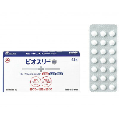【ふるさと納税】【毎月定期便】【ビオスリーHi錠】整腸剤 42錠[7日分] 指定医薬部外品◆アリナミン製薬◆全3回【4077182】