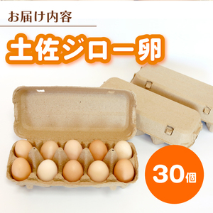 土佐ジローの卵 30個入り  |たまご 玉子 生卵 たまごかけご飯 国産たまご こだわりたまご 南国たまご
