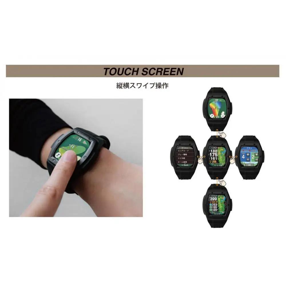 ショットナビ Crest2 Touch 【ブラック】 ゴルフ 距離計