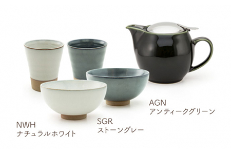 【美濃焼】DINING 和モダンセット（セットD）【ZERO JAPAN】 食器 うつわ 茶器 湯呑み おしゃれ  ティーポット 湯呑み シンプル かわいい おしゃれ 贈り物  紅茶ポット 緑茶 ハー
