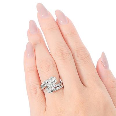 ふるさと納税 大月市 【サイズ:16号】ダイヤモンド1.0ct リング R747DI-P2 |  | 02