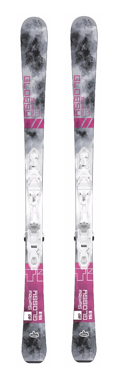 
大人用スキー GLOSSY-TI 【142cm】 (G-6)
