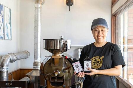 MC06　自家焙煎コーヒーリキッド　多良間黒糖入り(400ml×5本)　coffee shop Majya