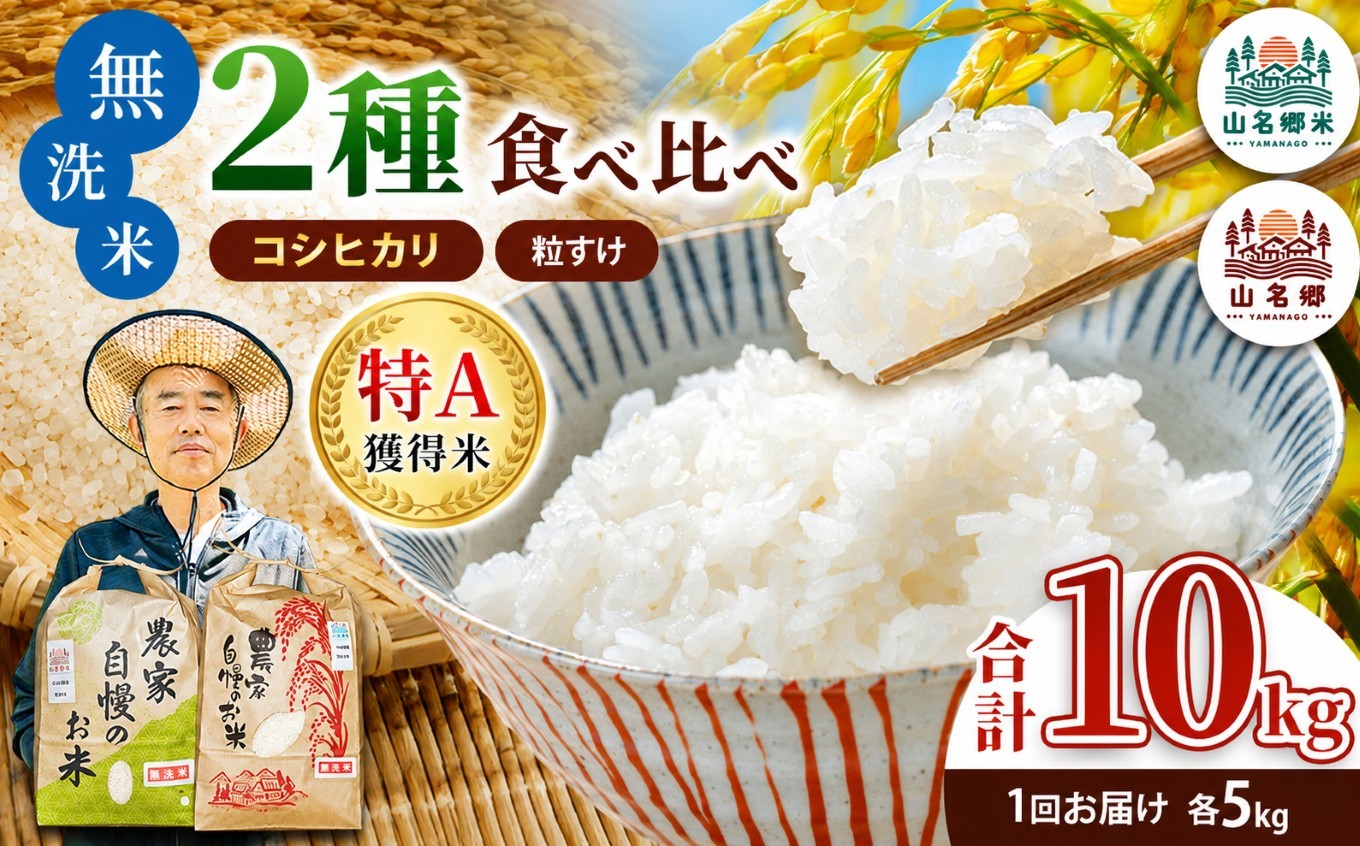 
                  新米 【 特A 】無洗米 令和8年産 君津市小山野産 食べ比べセット 5kg×2種 合計10kg | チョイス限定 メディアで紹介 ！ コシヒカリ 粒すけ あかかげ農園 山名郷米 千葉稲作 こしひかり 千葉県産 むせんまい 米 コメ こめ お米 千葉県 君津市 きみつ
                