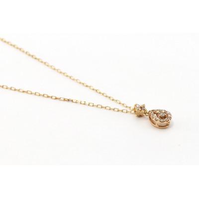 ふるさと納税 韮崎市 ペンダント K10YG ダイヤメレー数付 Islauth40 |  | 02