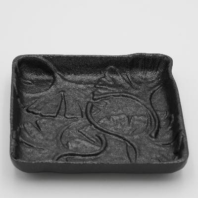 ふるさと納税 高岡市 【高岡銅器】高岡金工　いちょう皿(角)