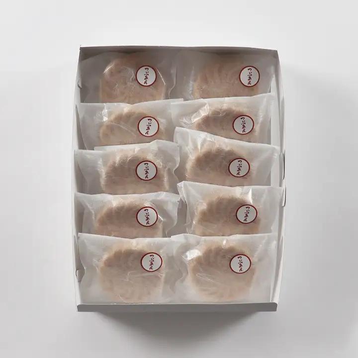 もなか 和菓子 お菓子 詰め合わせ ギフト お取り寄せ ／ つぶあん最中（もなか）10個セット【和菓子 木付や】 ＜117-004＞