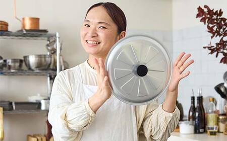 うまくいく〈アルミふた〉26 キッチン用品 フライパン 便利 調理器具 シルバー FAD-1792