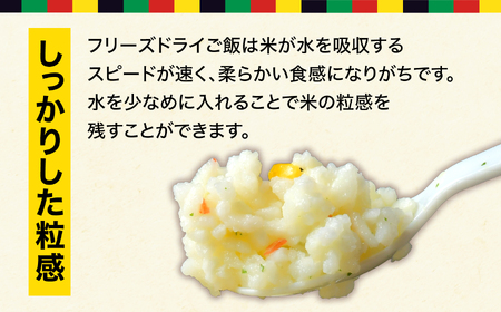 【7年保存可能】永谷園　フリーズドライご飯3味6食セット　長期保存　ごはん　ご飯　非常食　地震　避難　軽い　持ち運び　緊急　災害 | 7年保存 フリーズドライご飯 永谷園 非常食 備蓄 ご飯 3味6食