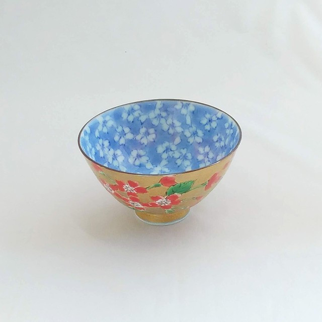 
金彩 桜 飯碗（大） 千尋工房【森永有玉堂】
