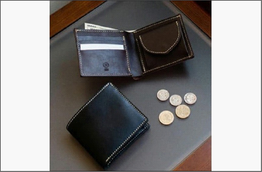 2つ折り財布【福岡市内製造】＜キャメル＞