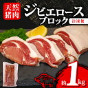 【ふるさと納税】 ジビエ ロース ブロック 約1kg 冷凍 猪肉 天然 ロース肉 イノシシ肉 いのしし肉 ステーキ 焼肉 BBQ バーベキュー カレー シチュー アウトドア キャンプ ヘルシー ジビエ料理 肉料理 家庭料理 肉 伊勢志摩 伊勢 志摩 三重県 18000円 一万八千円 1万8千円