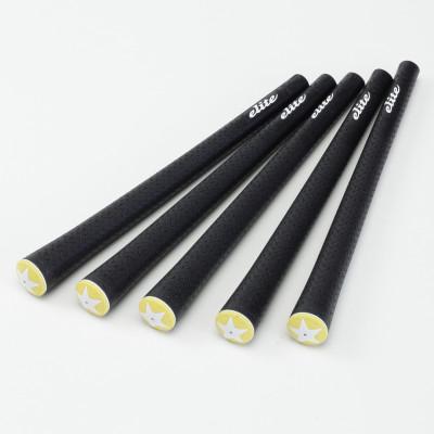 ふるさと納税 東大阪市 《バックラインなし　ブラック/イエロー　5本》Y360SV　ゴルフ練習器具　エリートグリップ