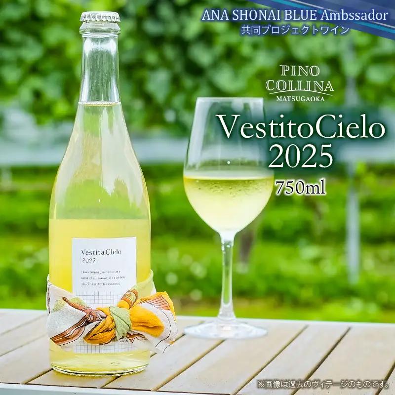 白ワイン　Vestito Cielo 2025　750ml×1本　株式会社エルサン　国産 日本ワイン