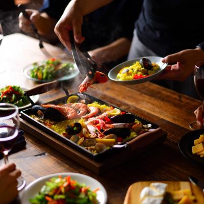 ふるさと納税 三条市 [大人の鉄板] 鉄板大(蓋付き)&ナイフ・フォークセット  IH対応 【079S006】 |  | 02