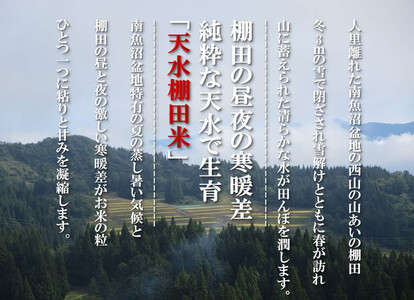 【令和7年産新米予約】【定期便】とやの里山越光農園「天水棚田米」南魚沼塩沢産コシヒカリ　精米5kgx全6回【2025年12月下旬より順次発送予定】