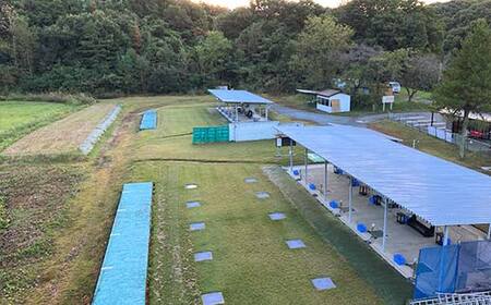 クレー射撃ラウンド券(2ラウンド クレー50枚)×4枚 F21E-421
