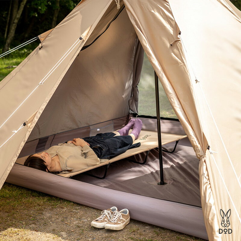 【ふるさと納税】【DOD】 ワンポールテント RX （M）用インナーテントセット（ TN3-951-GY ）【 DOD テント インナーテント キャンプ ファミリー グランドシート アウトドア 送料無料 】