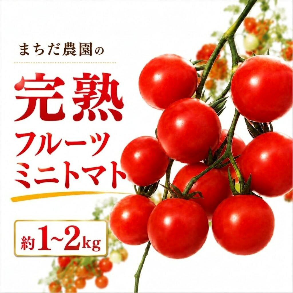 【ふるさと納税】 トマト フルーツミニトマト 先行予約 1kg 2kg 定期便 期間限定 数量限定 四万十川 完熟 新鮮 トマト みにとまと とまと プチトマト 野菜 やさい 果物 スイーツ ドレッシング 旬 野菜 1キロ 産地直送 甘い 贈答 ギフト まちだ農園 中土佐町 プレゼント 高知