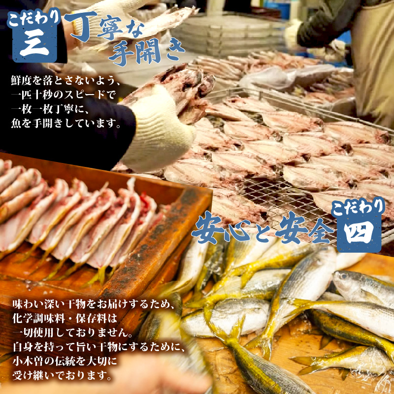 ＜小木曽商店＞　干物詰合せ＜Bセット＞