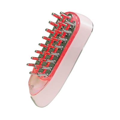 ふるさと納税 つくばみらい市 【ギフト包装】美ルル ブリリアントヘアーミニ(EMSリフトブラシ) ピンク スカルプケア