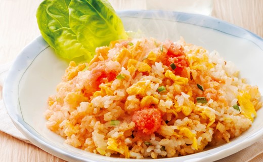 AC236.【ふくのや】ほぐれ明太子（無着色・中辛）1kg（500g×2パック）【辛子明太子】