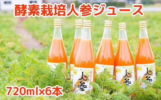 
004-01 酵素栽培人参ジュース720ml×6本
