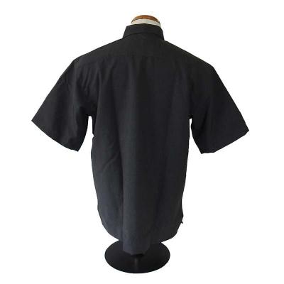 ふるさと納税 石垣市 みんさウェア ボタンダウン(ダークグレー) 男性用 Lサイズ |  | 02