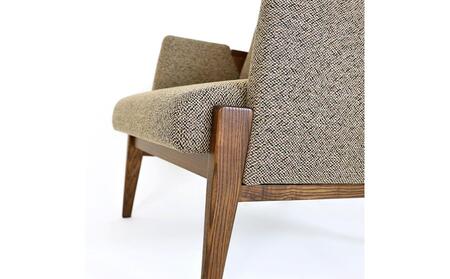 旭川家具 宮田産業 ASH(アッシュ) 2P ソファ ブラウン色
