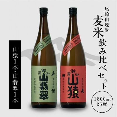 ふるさと納税 木城町 焼酎尾鈴山(山猿1本・山翡翠1本)各1,800ml